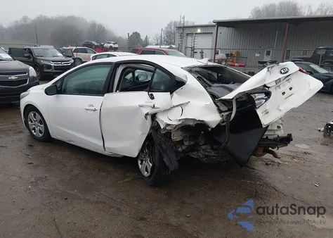 2017 Kia Forte Lx из США, поврежденный, VIN 3KPFK4A70HE033588